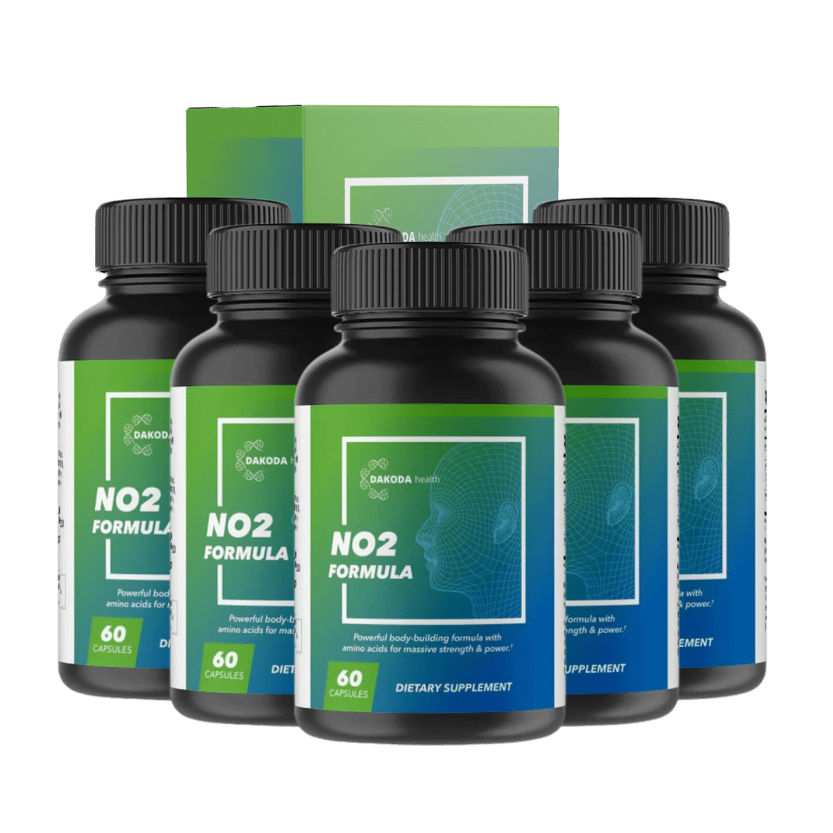 NO2 (Nitric Oxide) Formula (6 Btls/$37.77 ea)